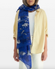 Reverie scarf blue