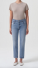 Kye mid rise straight crop in foreseen (stretch)