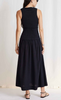 siempre tank maxi dress black