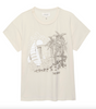 the boxy crew washed white with sailboat palm graphic