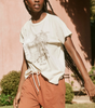 the boxy crew washed white with sailboat palm graphic