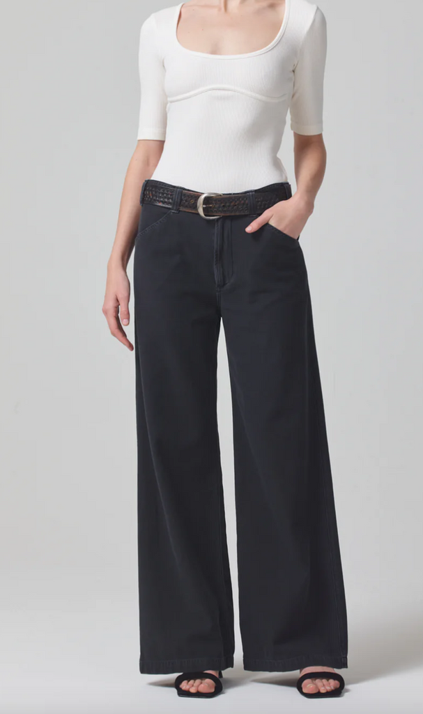 paloma utility trouser washed black