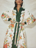 Elisabetta shirtdress forest