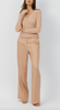 The regatta wide leg pant in sesame