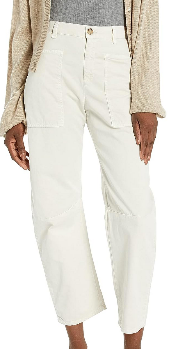 Brylie twill pant in shale