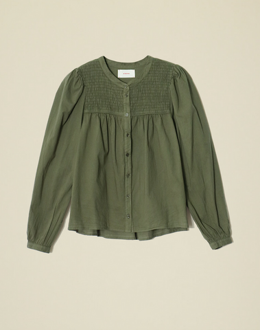 Ash green trace shirt