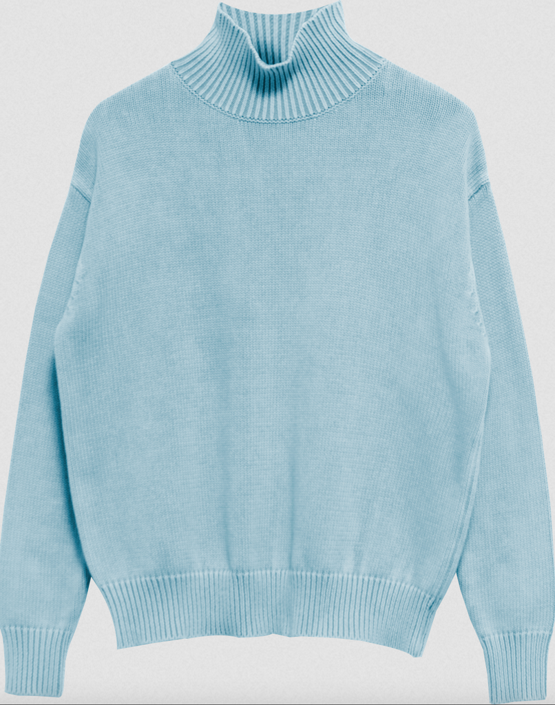 Seana cotton sweater sky