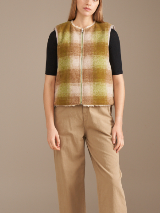 Less reversible check vest