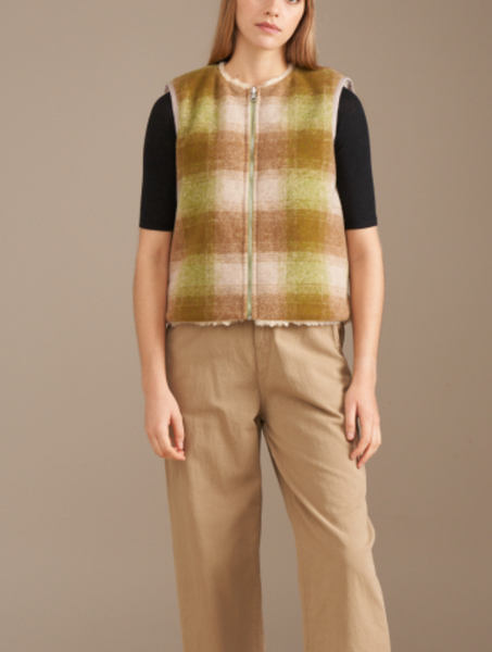 Less reversible check vest