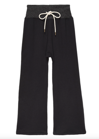 the relay sweatpant in overdyed black