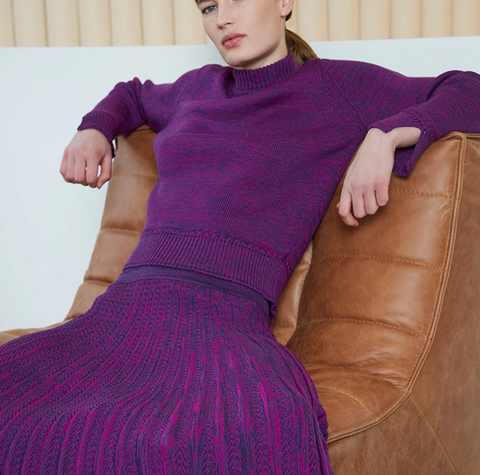 Tresor sweater in Bruyere