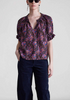 Kasin top folk foliage dark