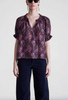 Kasin top folk foliage dark