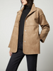 Albany reversible lux sherpa jacket cafe