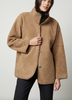 Albany reversible lux sherpa jacket cafe