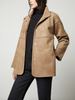 Albany reversible lux sherpa jacket cafe