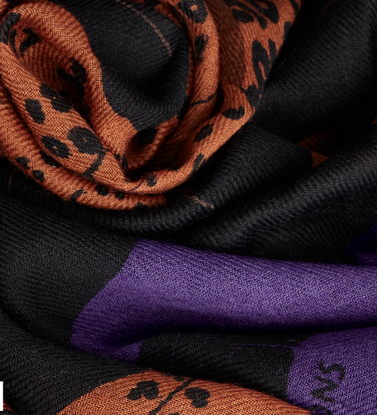 Mystere scarf purple