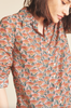 Jacquelin shirt fan flower