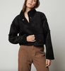 Kelly lux sherpa reversible jacket black