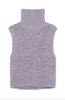lys knit vest lilac