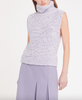 lys knit vest lilac