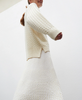 Virgil beaded knit sweater cream