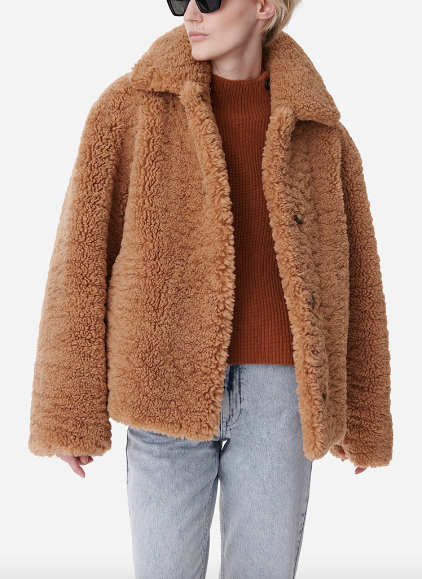 Valerine coat biscuit