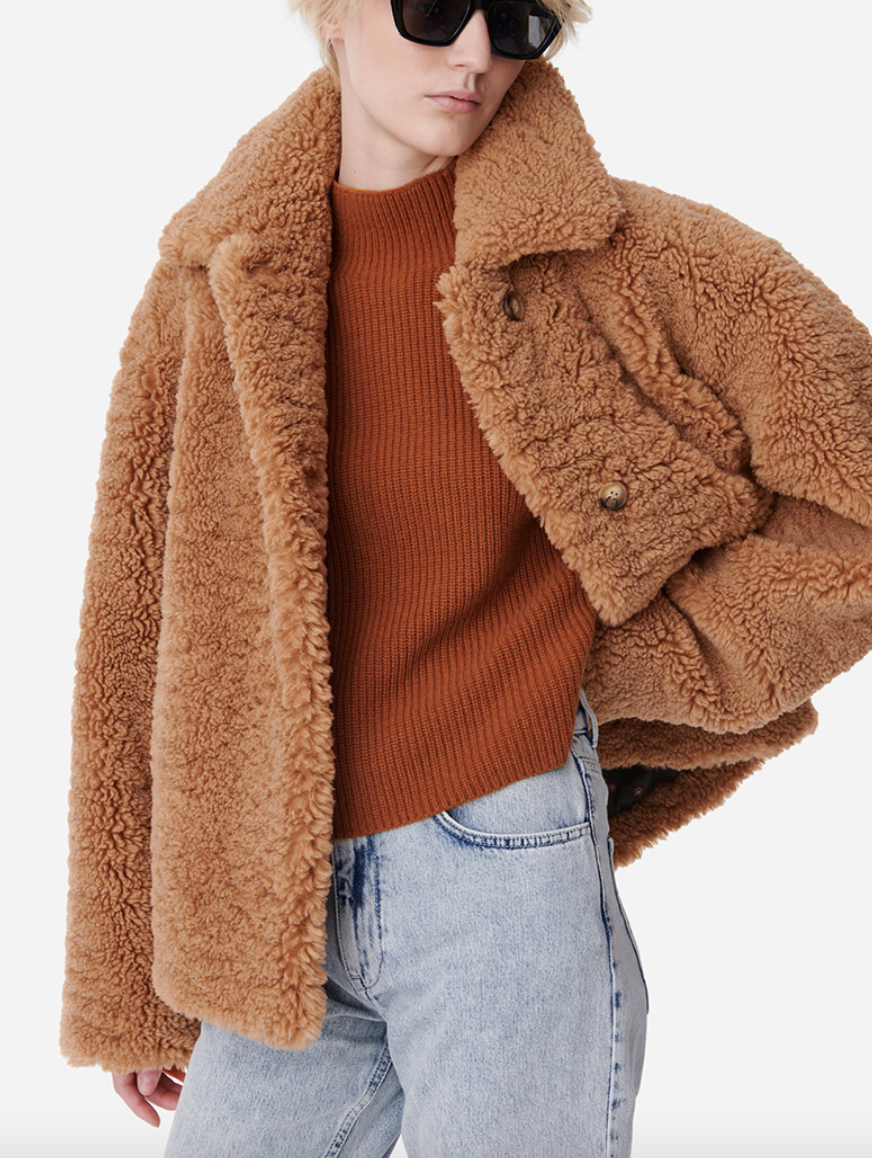 Valerine coat biscuit