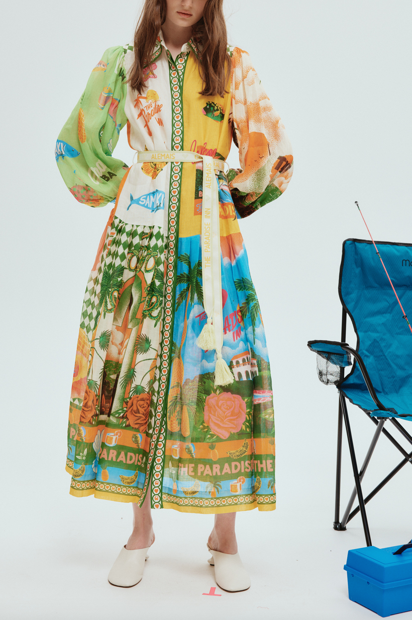 paradiso shirt dress