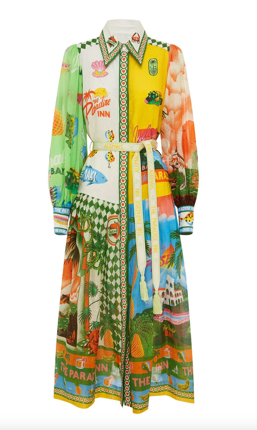 paradiso shirt dress