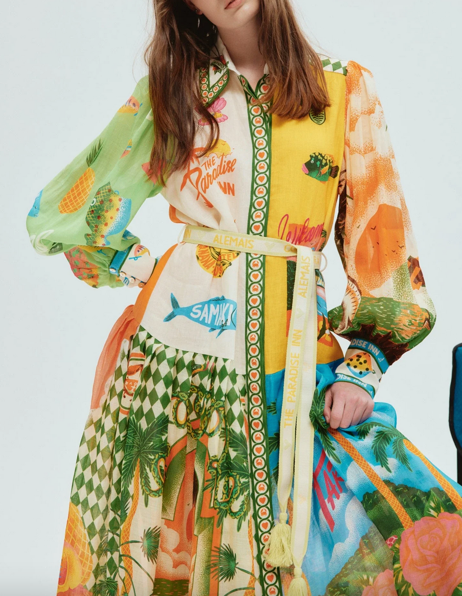 paradiso shirt dress