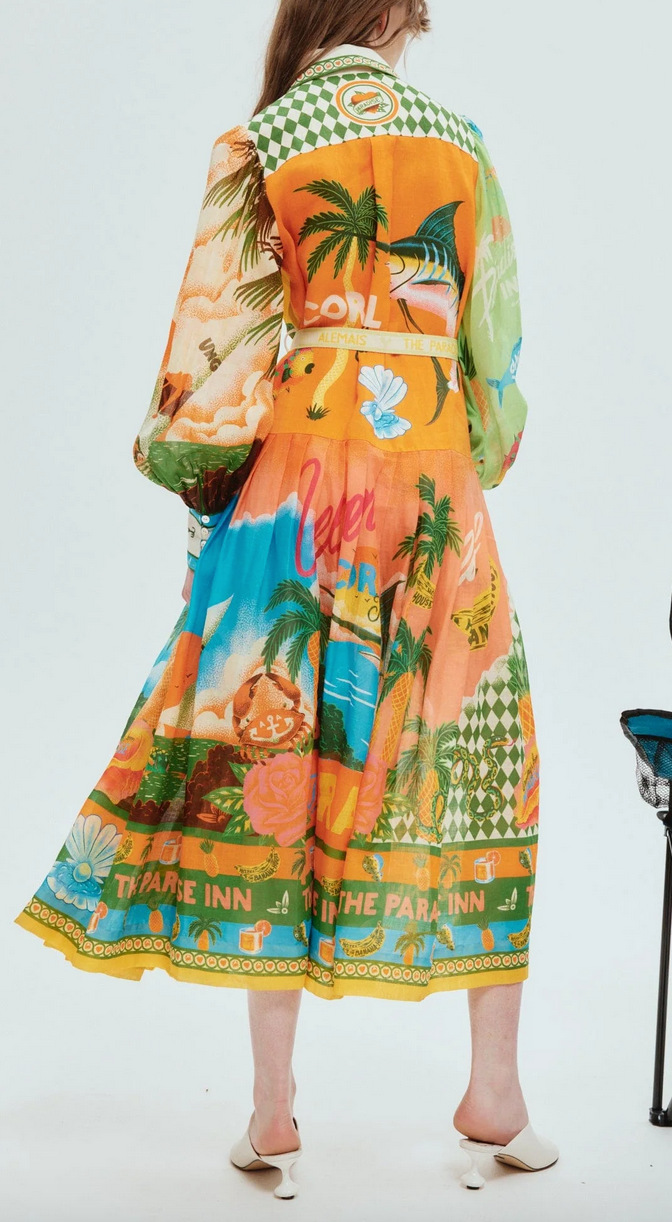 paradiso shirt dress