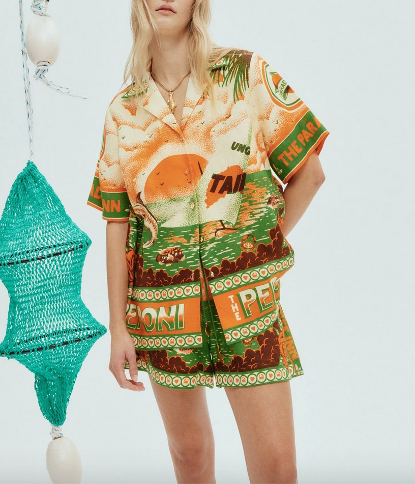 Bungalow linen short