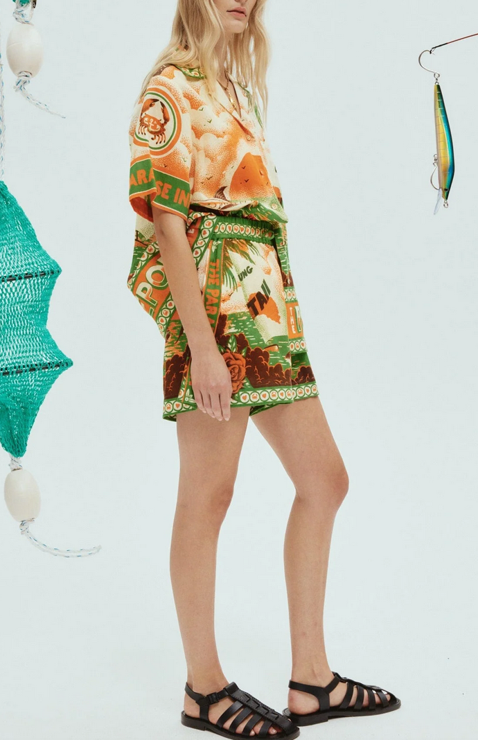 Bungalow linen short