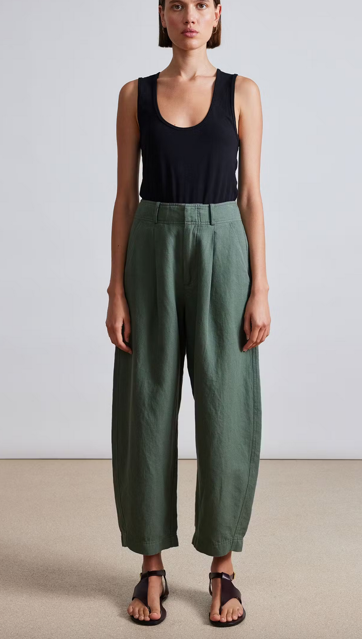 bari crop trouser thyme