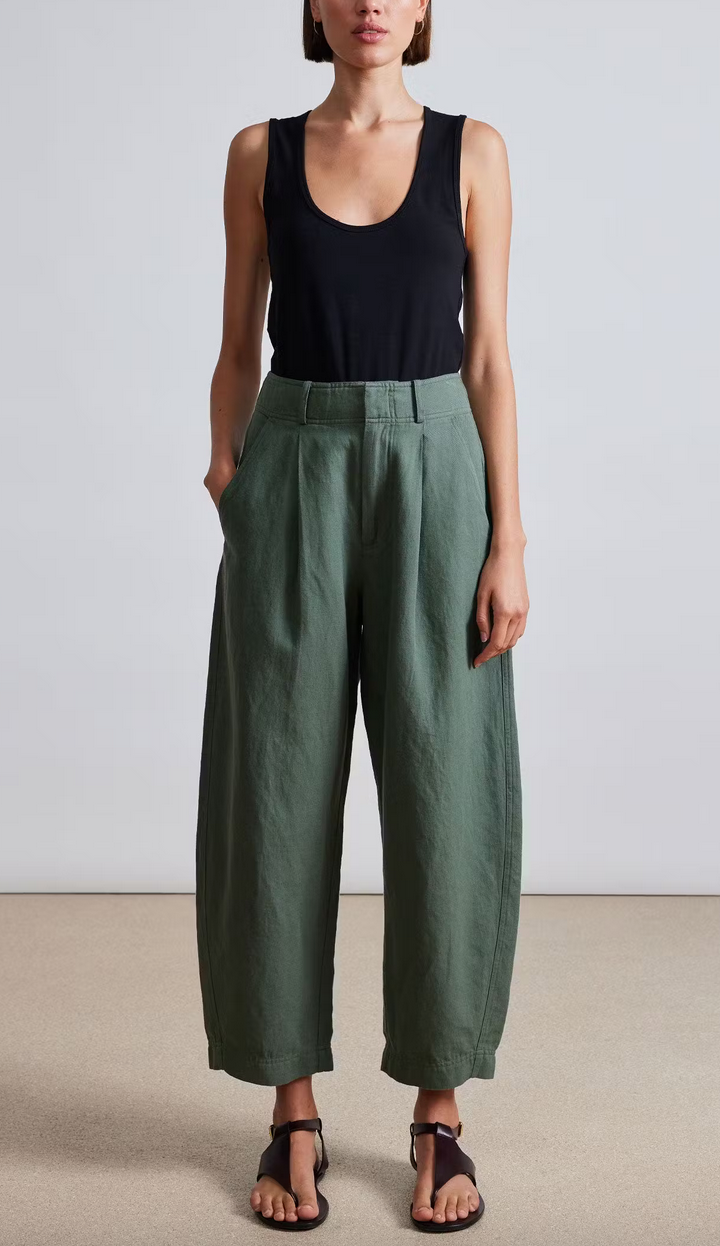 bari crop trouser thyme