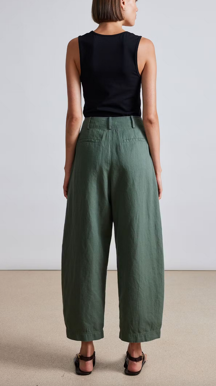 bari crop trouser thyme