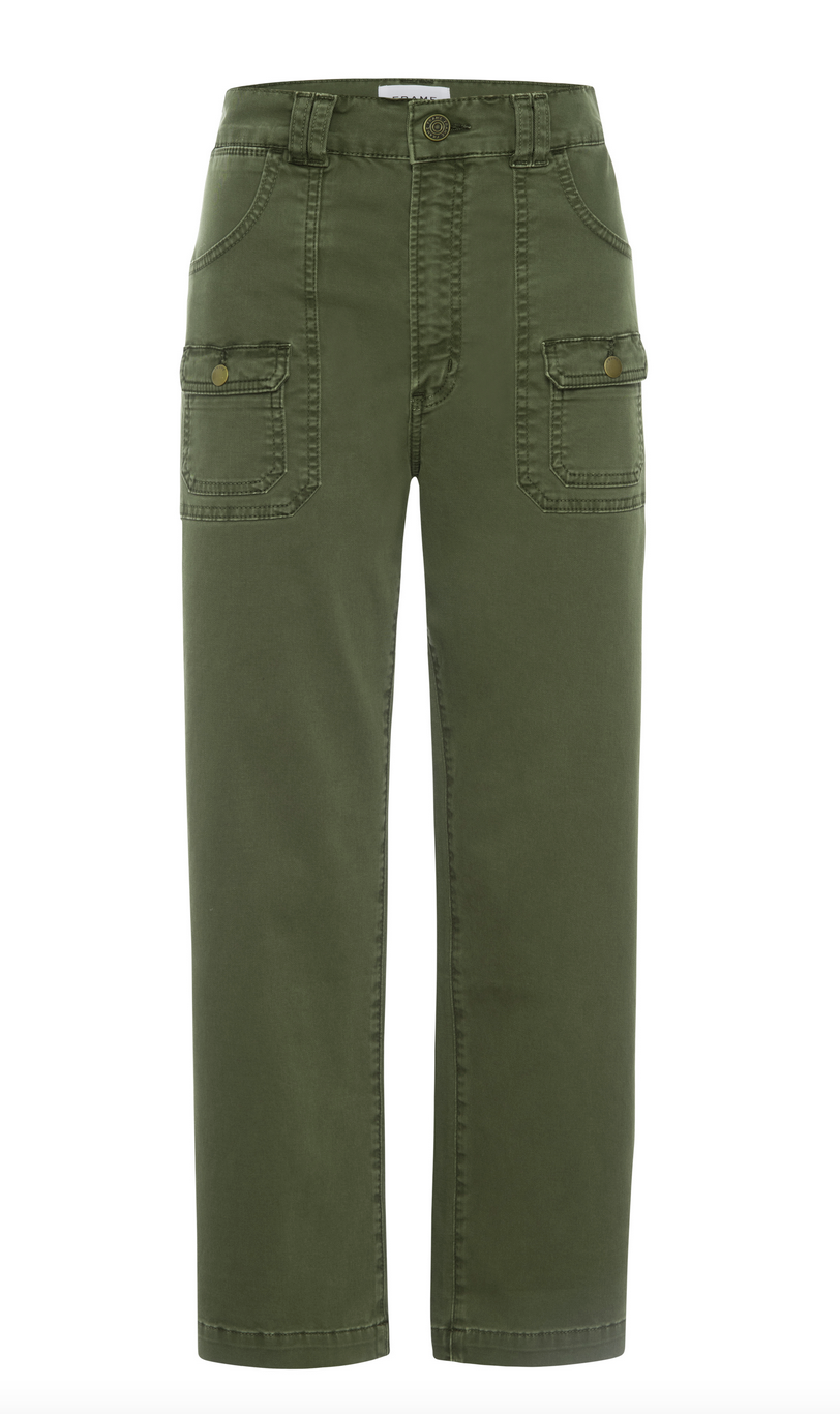 utility pocket pant washed winter moss