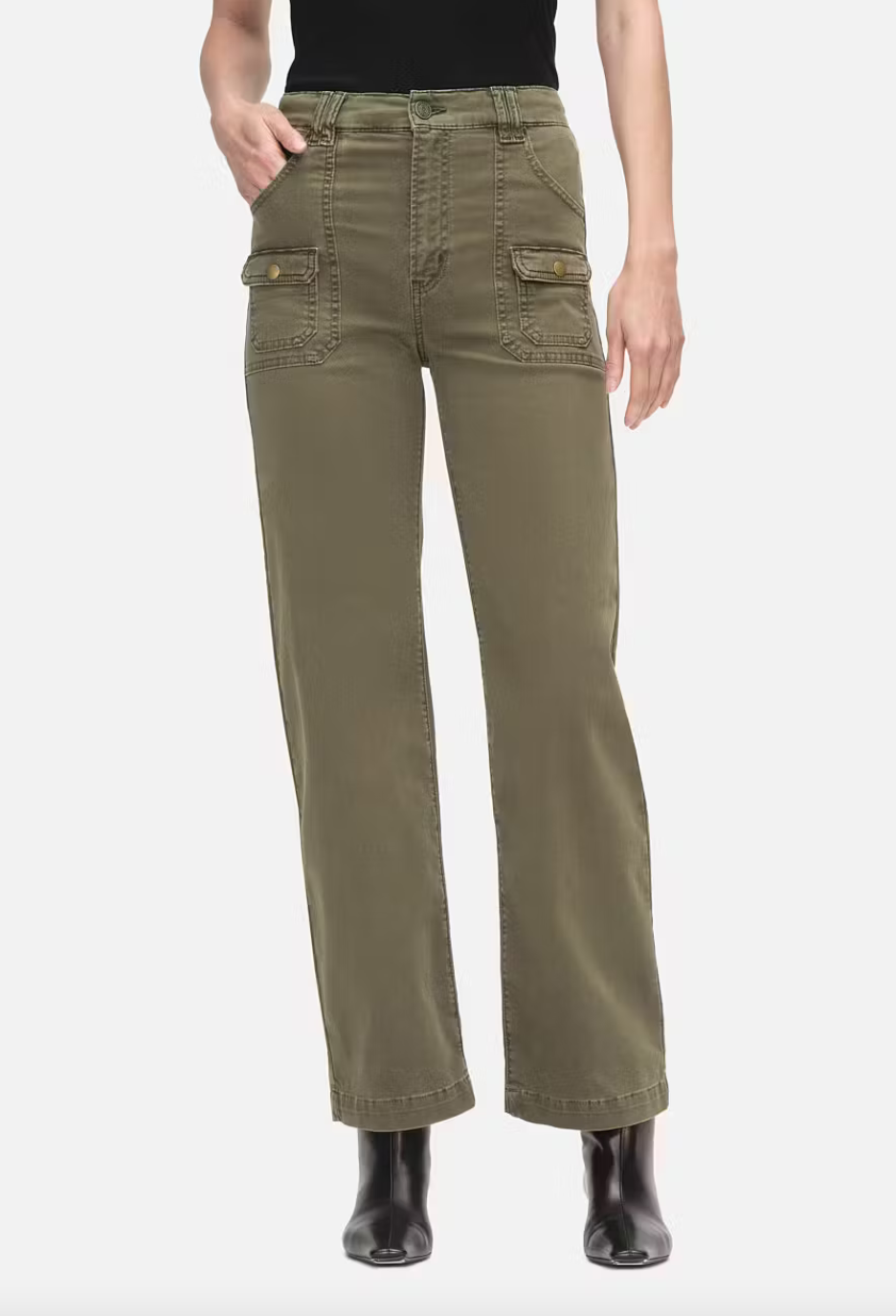 utility pocket pant washed winter moss