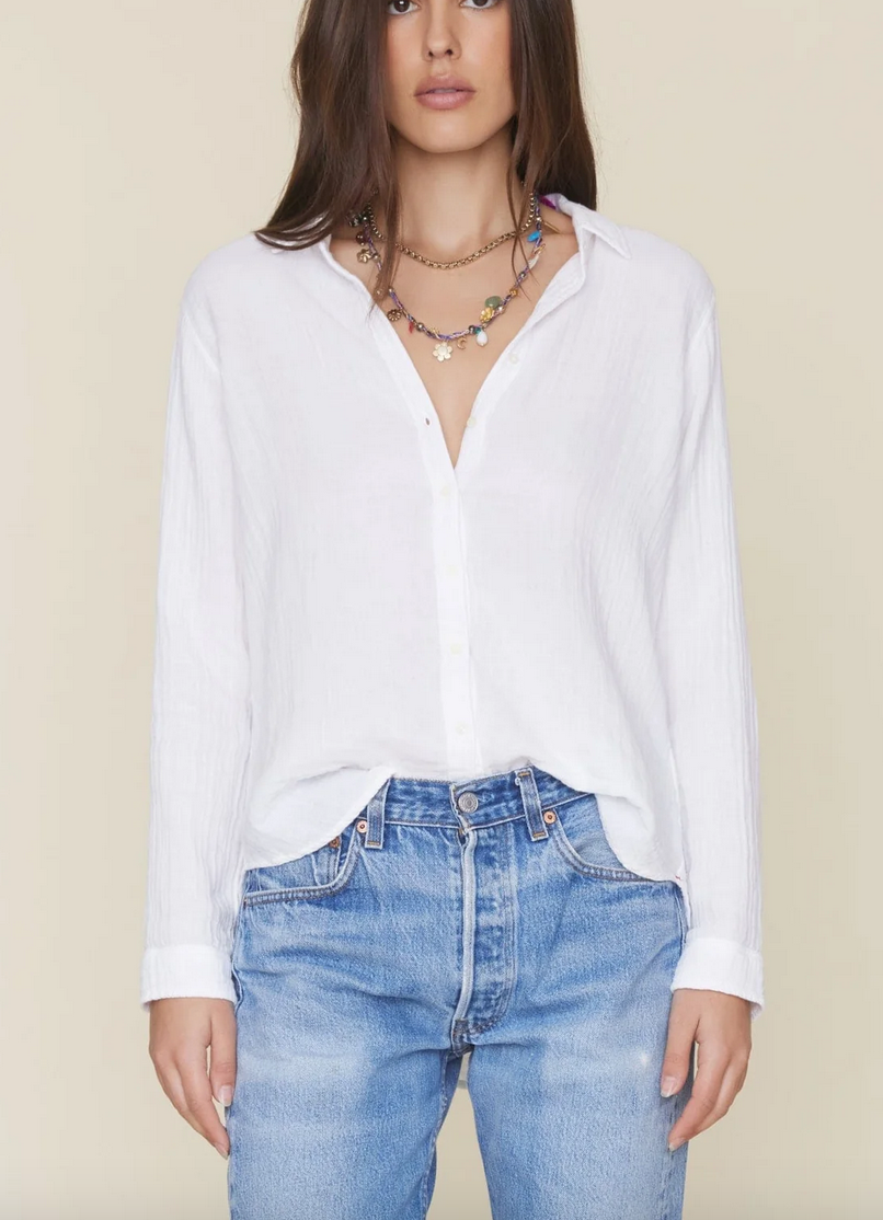 white scout shirt