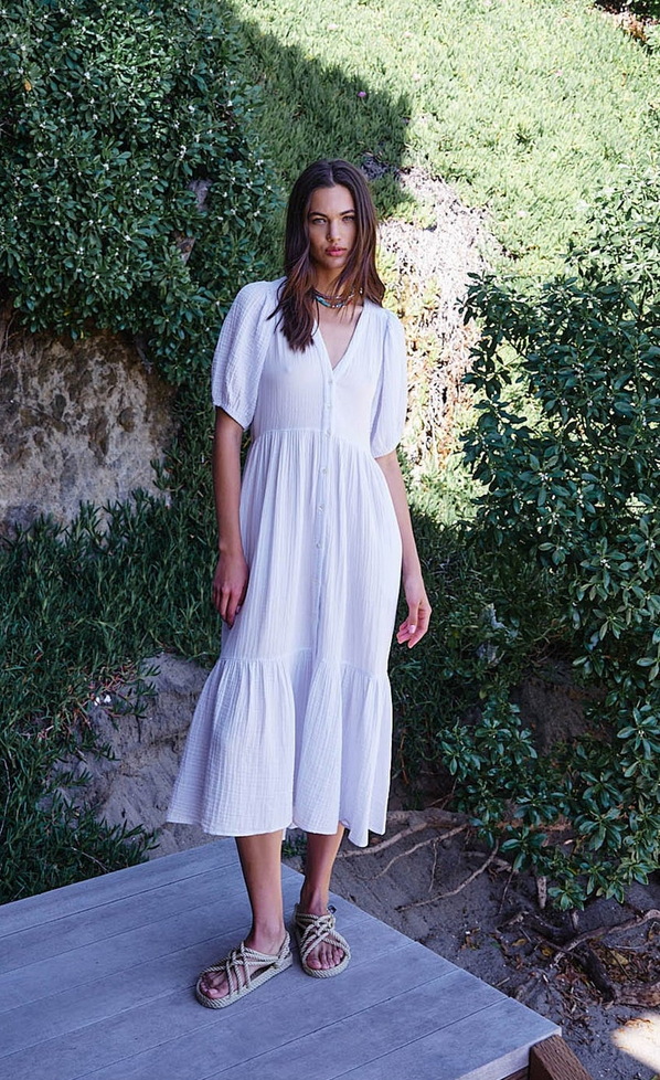 pale sky lennox dress