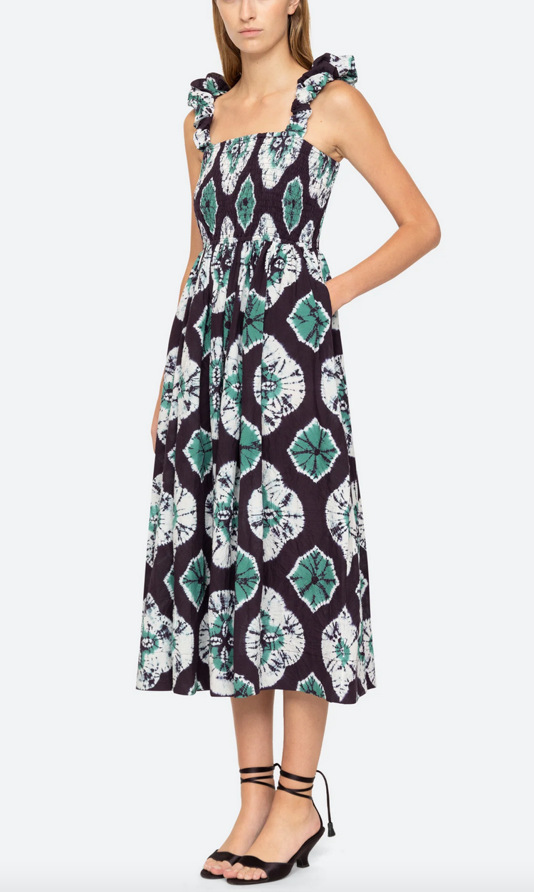 Aveline dress in teal