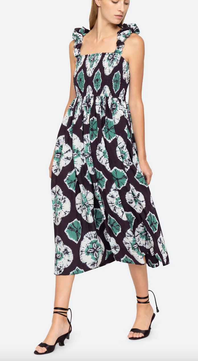 Aveline dress in teal