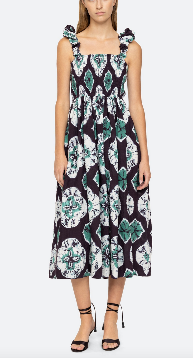 Aveline dress in teal