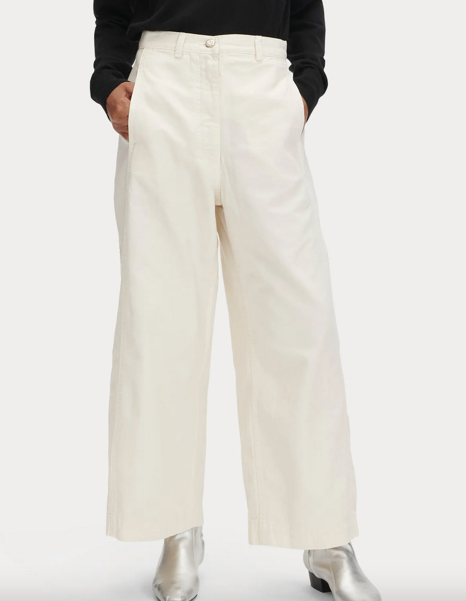 garra pant dirty white ecru