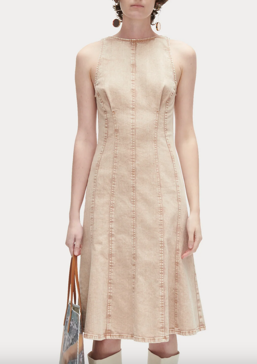 Fervie dress in brown