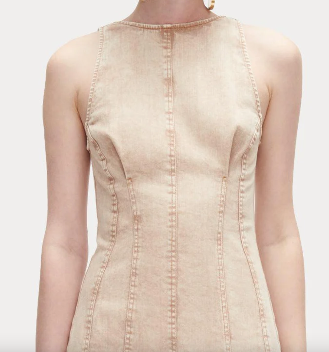 Fervie dress in brown