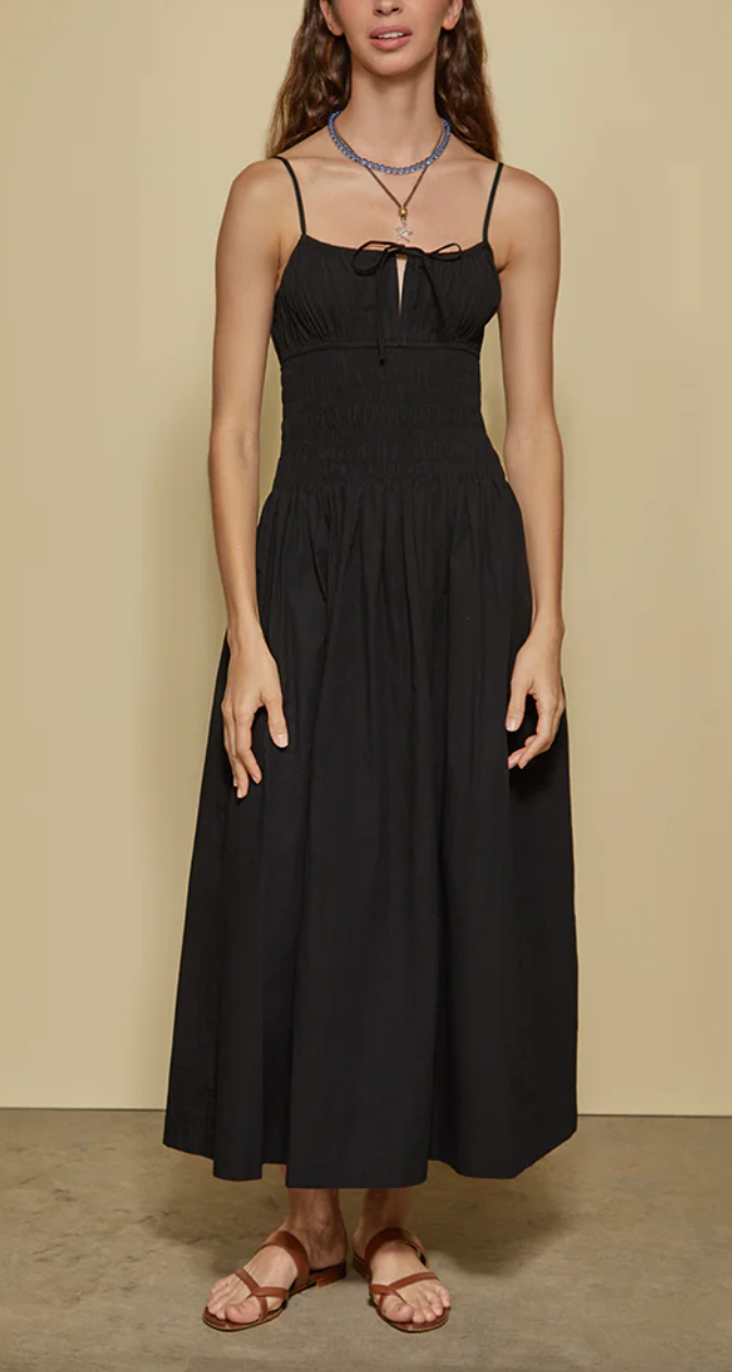 barbara dress black
