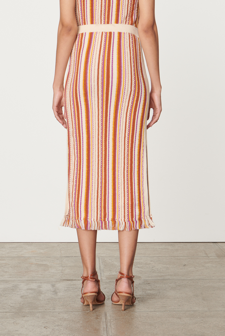 Cypres skirt creme multi