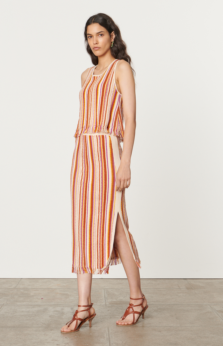 Cypres skirt creme multi